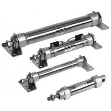SMC cylinder Basic linear cylinders CM2 C(D)M2Y, Smooth Air Cylinder, Low Friction, Low Speed, Double Acting